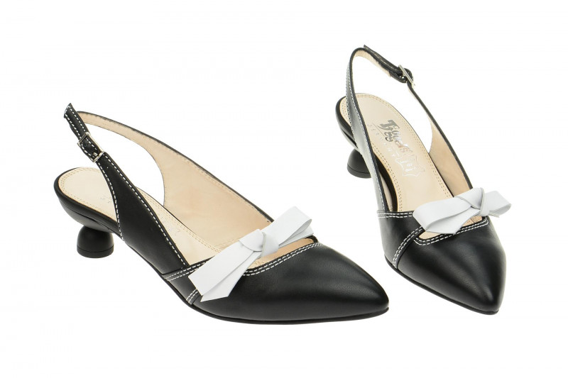 Tiggers Dana Sling Pumps schwarz weiß TT151-Dana 13SA