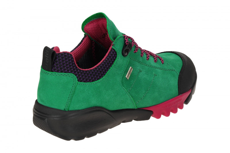 Waldläufer Amiata Schuhe grün gras H-Weite wasserdicht