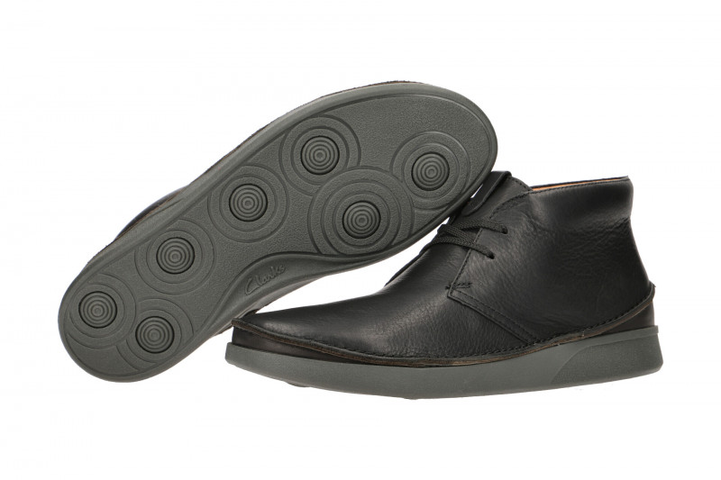Clarks Oakland Rise Schuhe schwarz