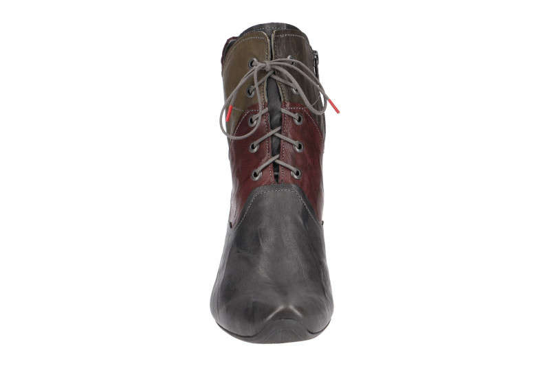 Think Aida Stiefel grau rot grün kombi