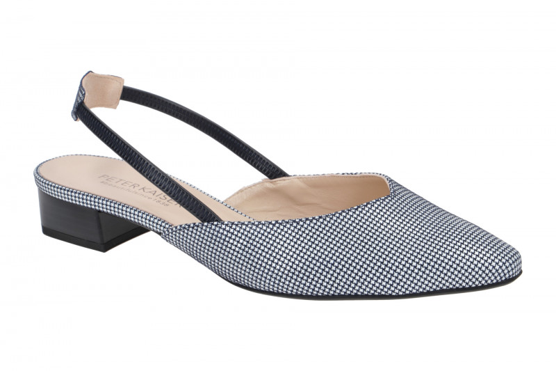 Peter Kaiser Carsta Sling Pumps blau weiß 22577