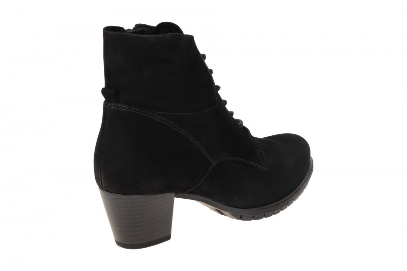 Gabor Comfort Stiefelette schwarz Nubuck H-Weite 76.605.47