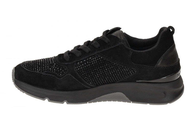 Gabor RollingSoft Schuhe schwarz Strass 56.897.87