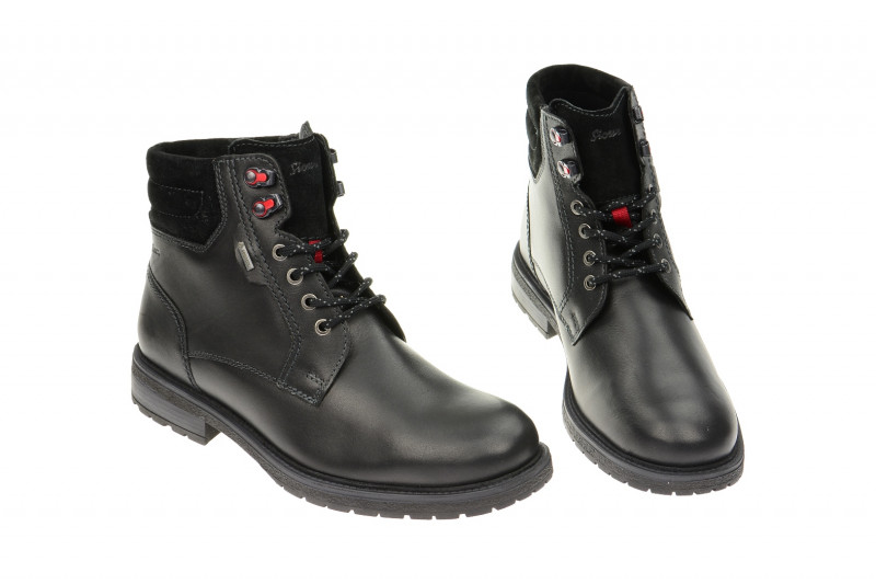 Sioux Herren warmfutter Stiefel schwarz Gore-Tex - 28201