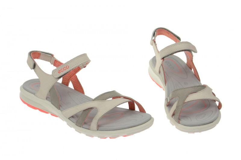 Ecco Cruise Sandale weiß orange 84160359902