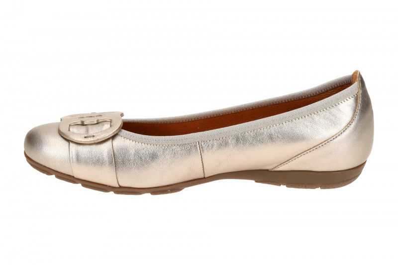 Gabor Fashion Ballerina grau metallic 84.163.62
