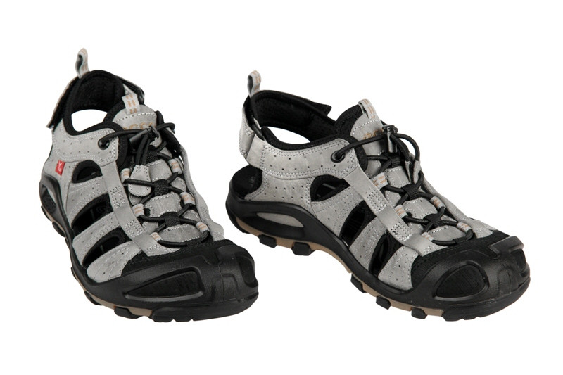 Ecco Terra VG Sandaletten wild dove grau Cerro