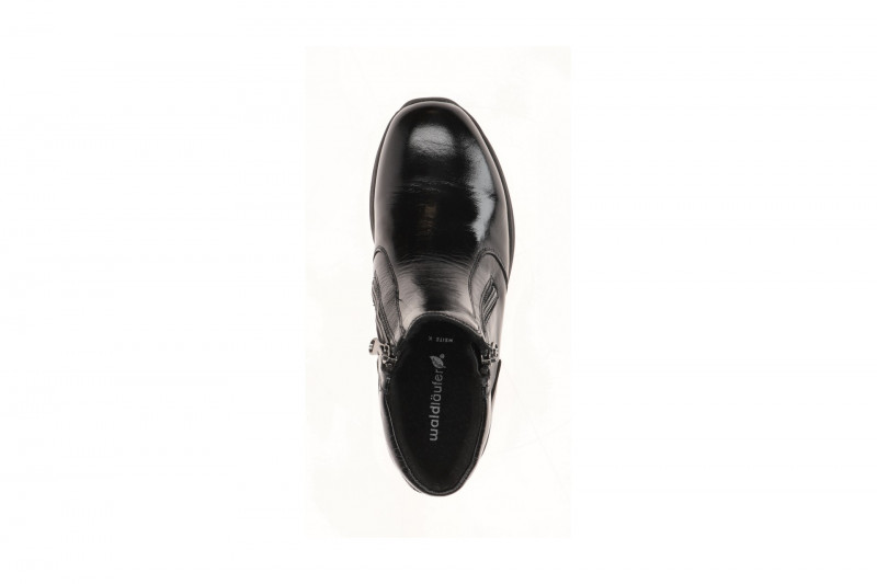 Waldläufer Sunny Stiefel schwarz Lack K-Weite 688802
