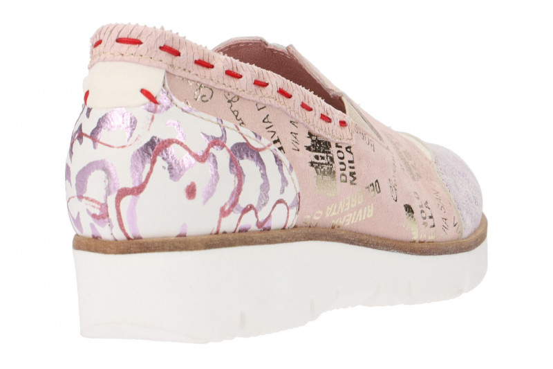 Charme Schuhe Slipper rosa kombi 6001P