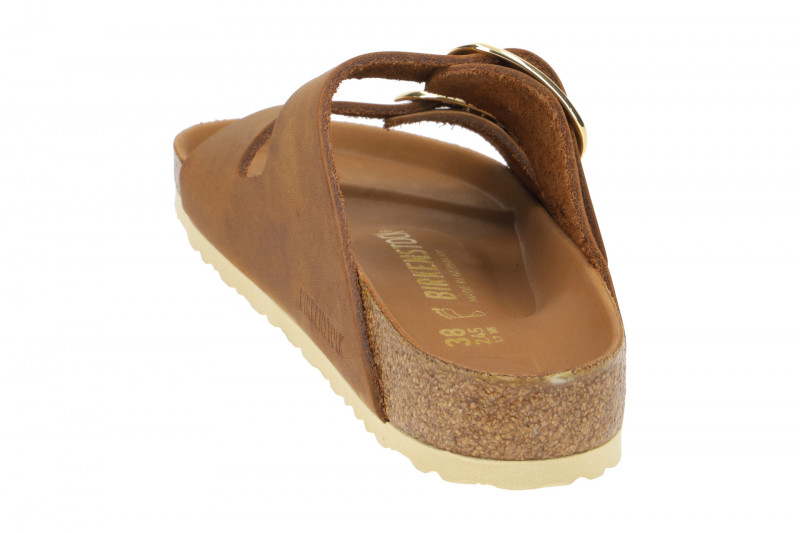 Birkenstock Arizona Big Buckle Pantolette braun Normal Weit 1011072