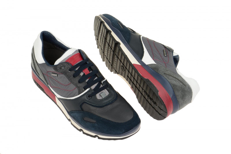 Geox Sandro Schuhe blau grau Wasserdicht