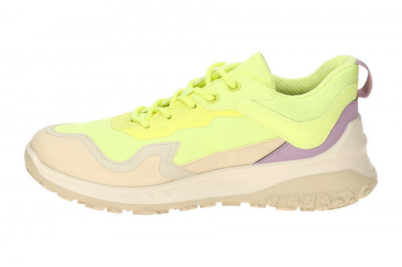 Ecco Ult-Trn Schuhe gelb beige Damen Michelin-Sohle 824333