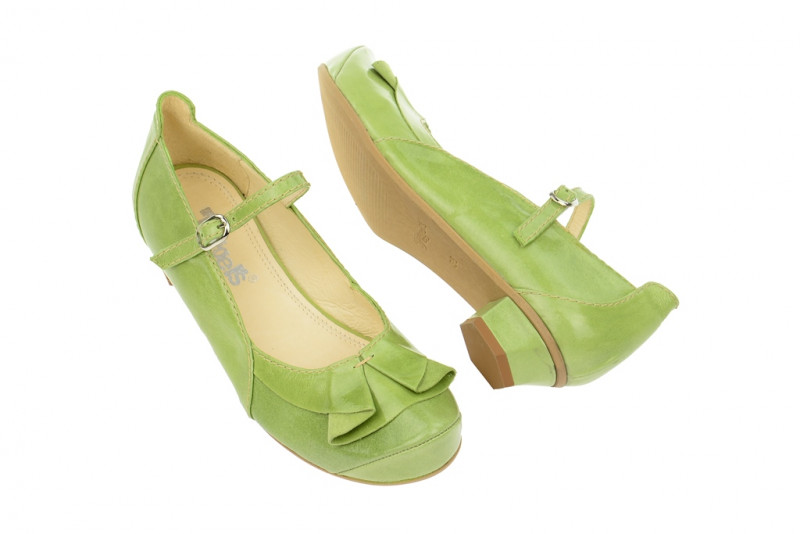 Tiggers Sara Schuhe grün Lackleder