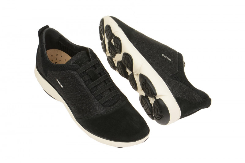 Geox Respira Nebula G Schuhe in schwarz Damen Slippers