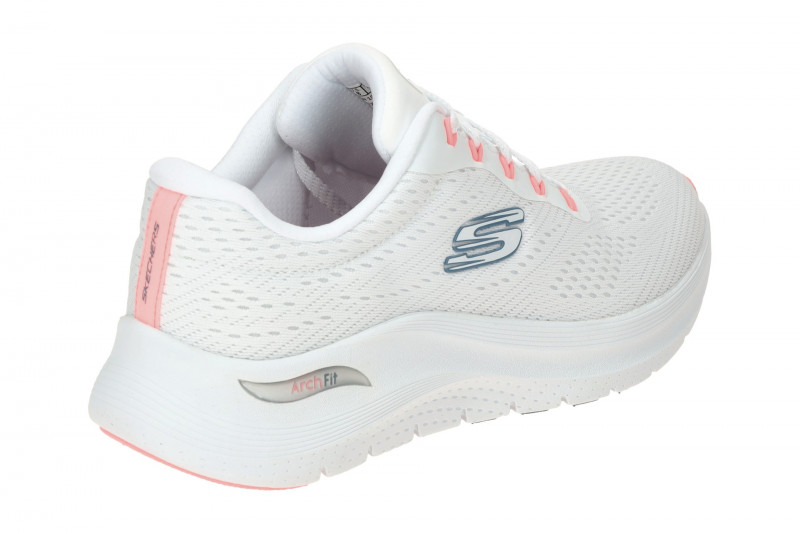 Skechers Arch Fit Schuhe Sneakers weiß rosa 150051