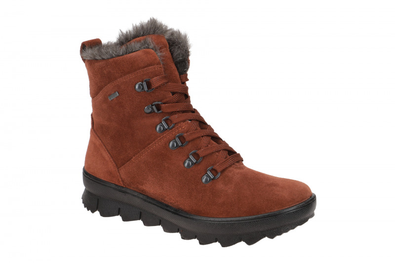 Legero Novara Stiefel rot braun Gore-Tex 503