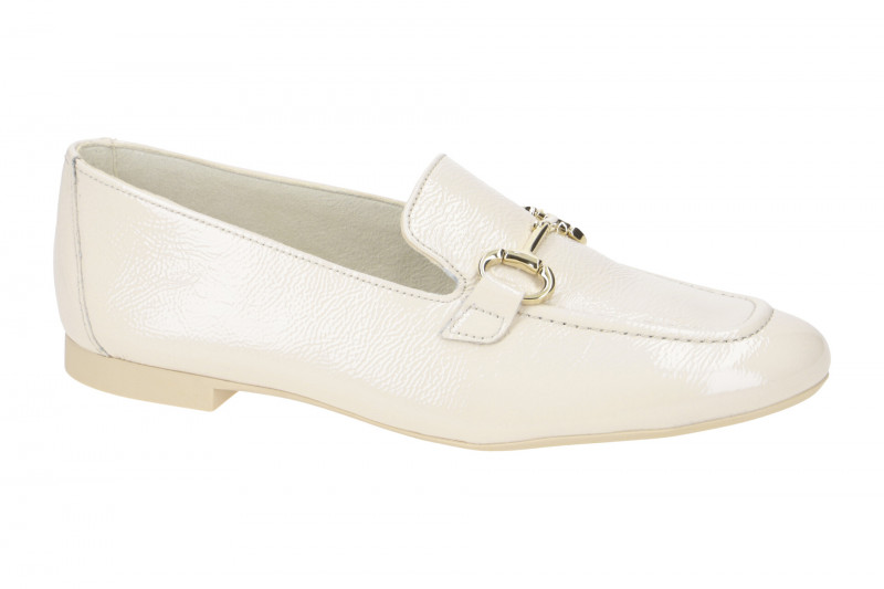 Paul Green Schuhe Loafer beige Lack 2596