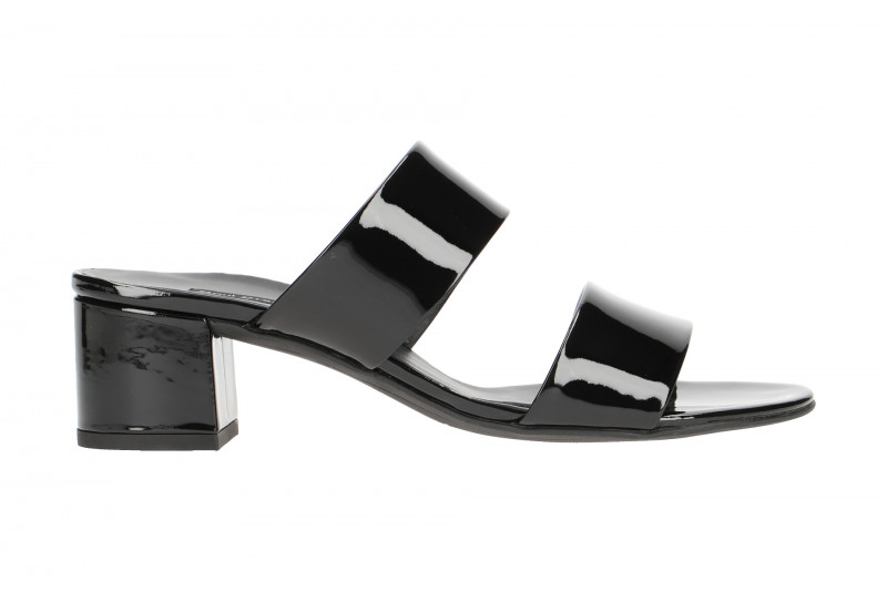 Paul Green Pantoletten schwarz Lack 7401