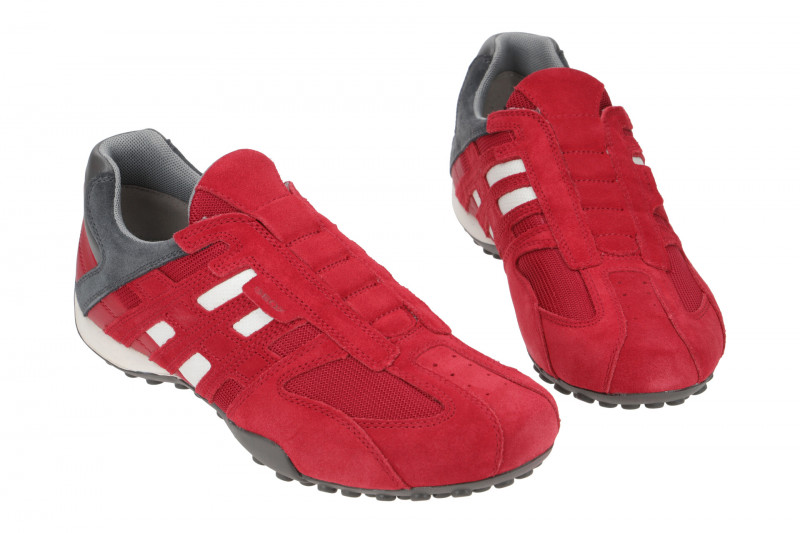 Geox Snake Slipper Schuhe rot U4207L