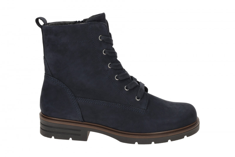 Gabor Fashion Stiefelette blau Nubuck 74.651.16