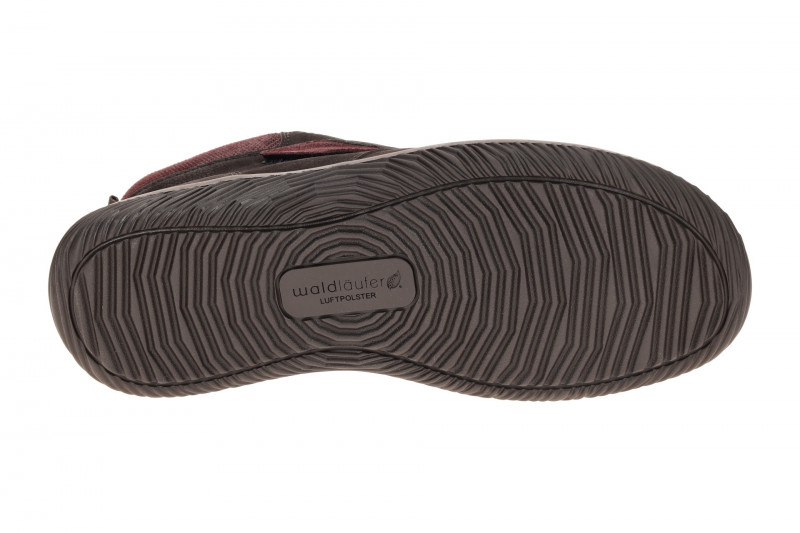 Waldläufer Roya Stiefelette dunkelbraun Klett K-Weite