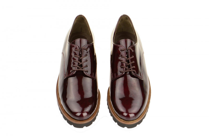 Gabor Schuhe dunkel-rot Lack 51.412.95