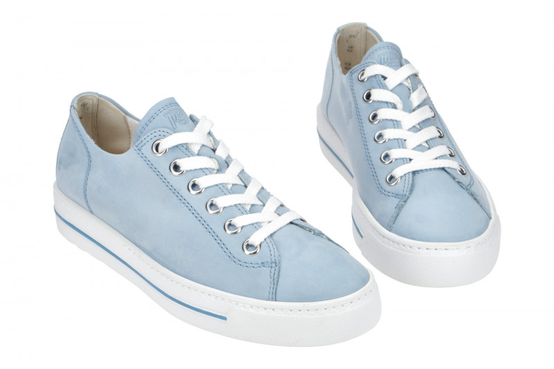 Paul Green Sneaker Schuhe hellblau 4704