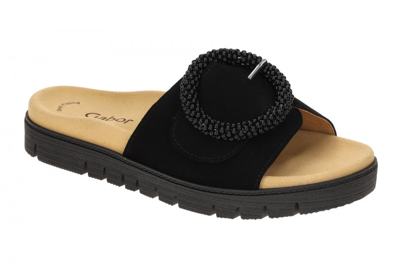 Gabor Pantolette schwarz 83.745.17