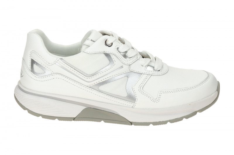 Gabor RollingSoft Schuhe weiß silber 66.875.50