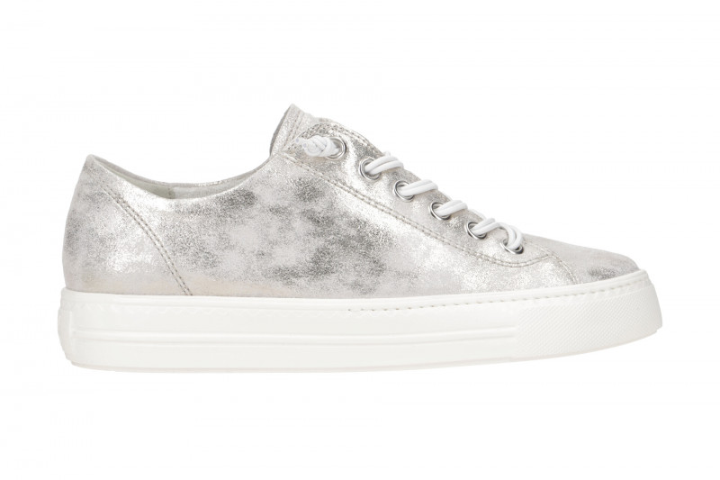Paul Green Sneaker Schuhe grau metallic 4081