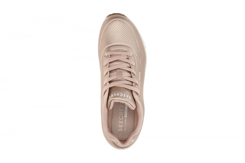 Skechers Uno Schuhe rose gold metallic Sneakers 73691