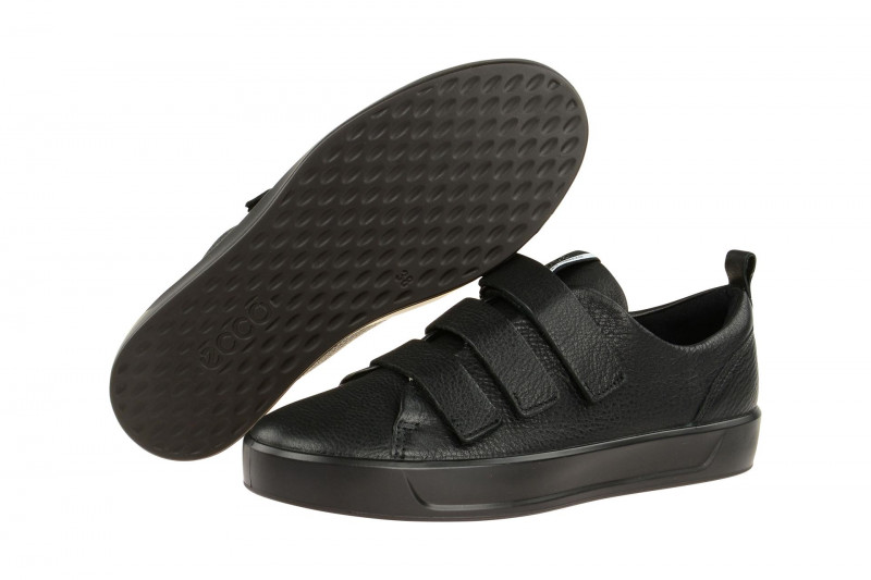 Ecco Klett Schuhe SOFT 8 schwarz