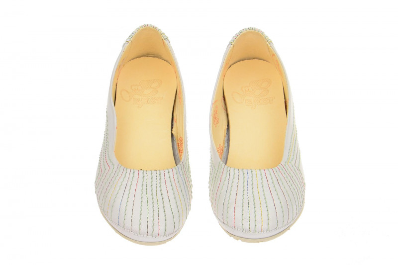 Eject Confy Slipper weiß multi Ballerina 17114