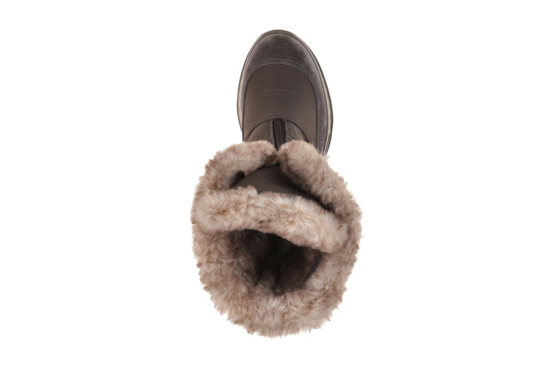 ARA St. Moritz Winter Stiefel braun grau GORE-TEX H-Weite