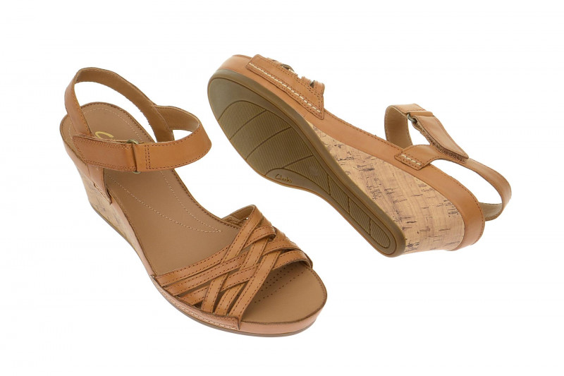 Clarks Sandale Rusty hellbraun