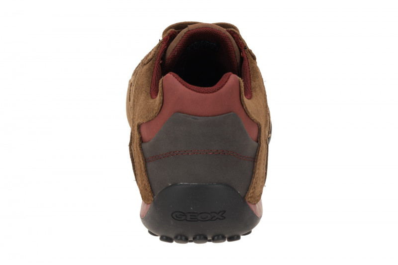 Geox Snake Schuhe Sneakers braun U4507A