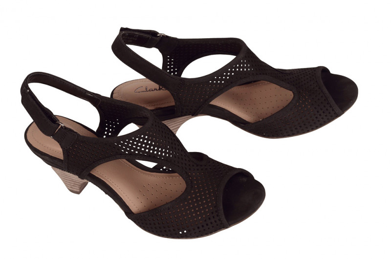 Clarks Sandale Owen Chase in schwarz 20354059