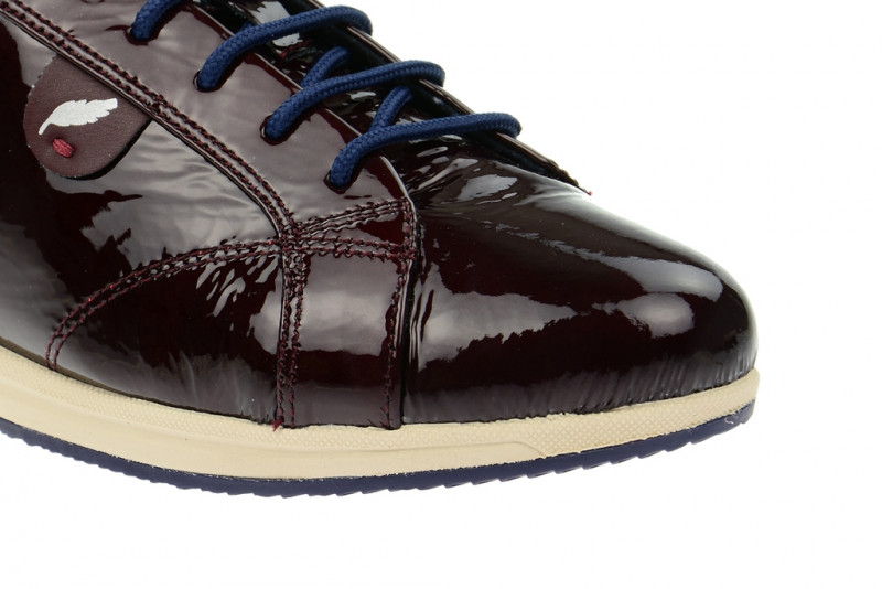 Geox Avery Schuhe rot bordo lack D44H5B
