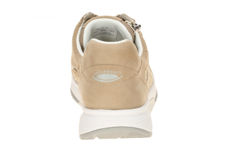 Gabor RollingSoft Schuhe beige sand Samt 86.878.30
