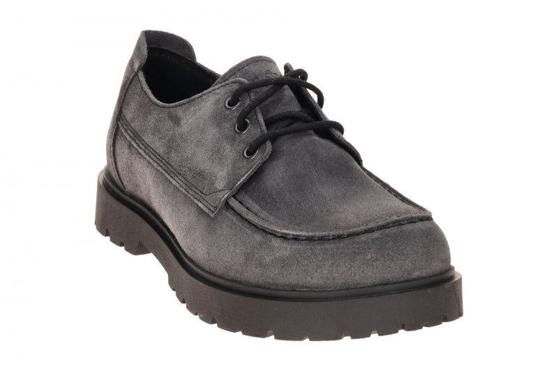 Birkenstock Highwood Moc Schuhe grau Mokassin Normal-Weit 1032701