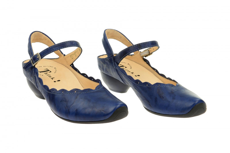 Think Aida Sling Pumps capri blau 4-84247-84