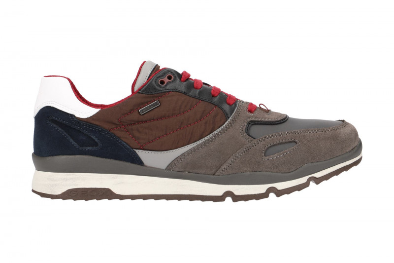 Geox Sandford Schuhe grau rot U44S7A