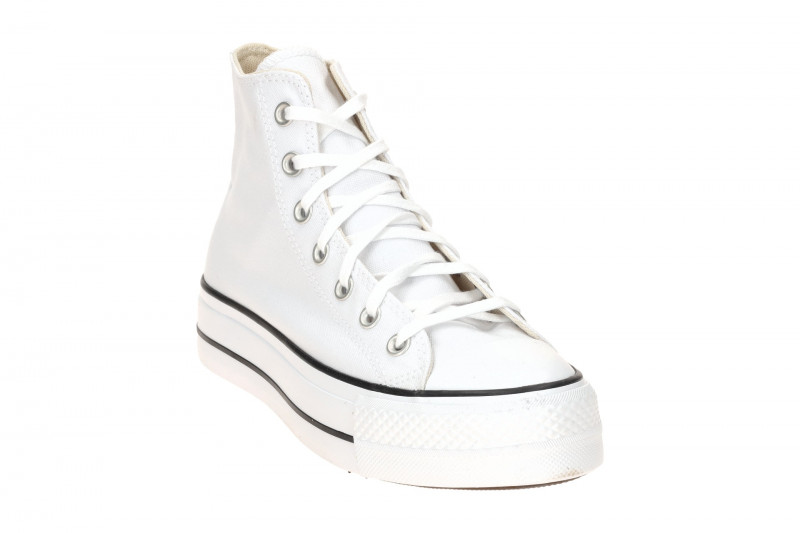 Converse Schuhe Chuck Taylor All Star Plateau weiß Lift Hi