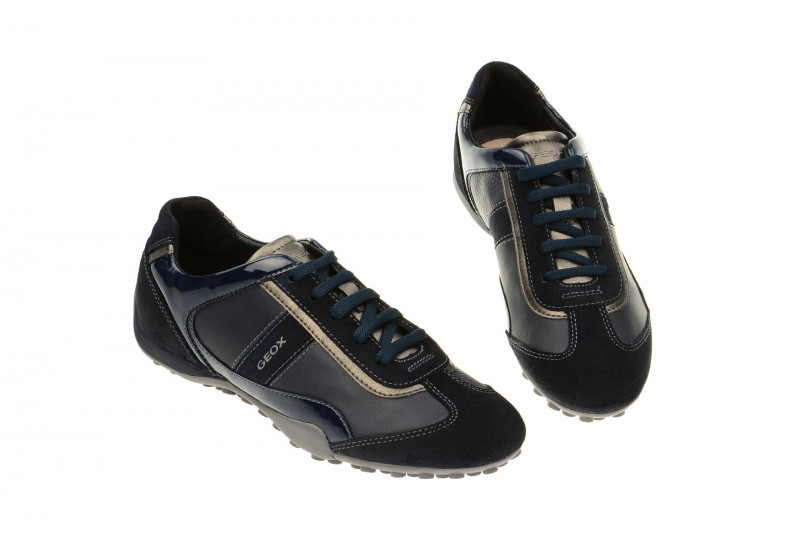 Geox Snake Schuhe blau Damen D5412B