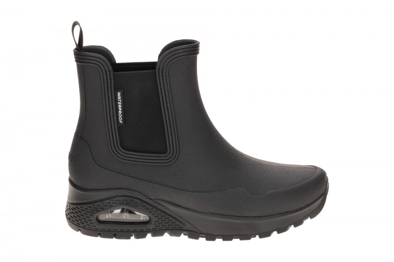 Skechers Uno Rugged Regenstiefel schwarz Gummistiefel