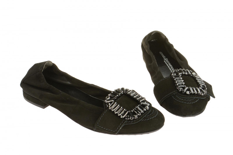 K&S Malu Ballerina schwarz Crystal Steine 10960