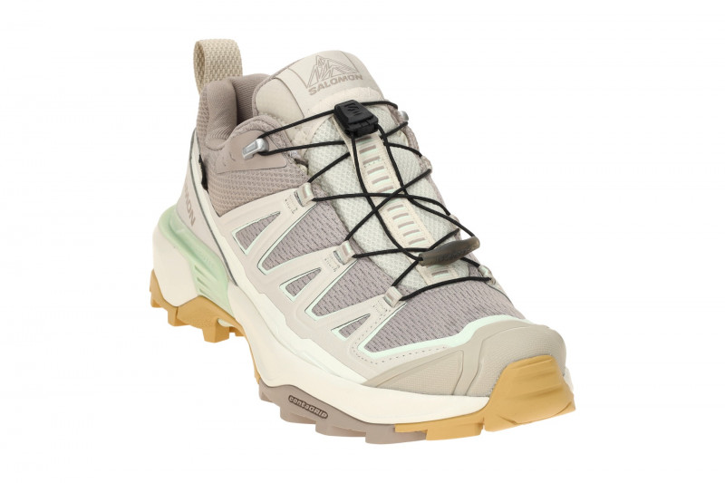 Salomon X Ultra 360 Edge Schuhe Damen taupe grau GORE-TEX