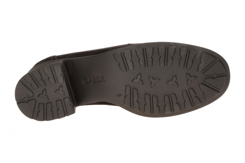 Gabor Fashion Schuhe Slipper schwarz Hochfrontpumps 4007.02.001