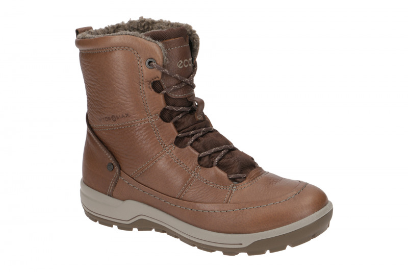 Ecco Trace Winter Schnür Stiefel braun