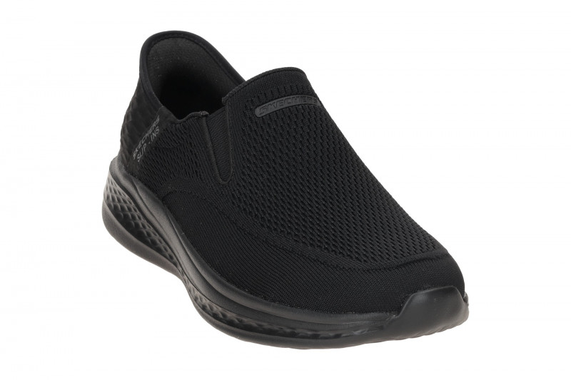 Skechers Slade Slipper Schuhe schwarz Slip-Ins 210811